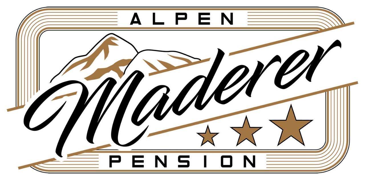 Alpenpension Maderer 사슈른 외부 사진