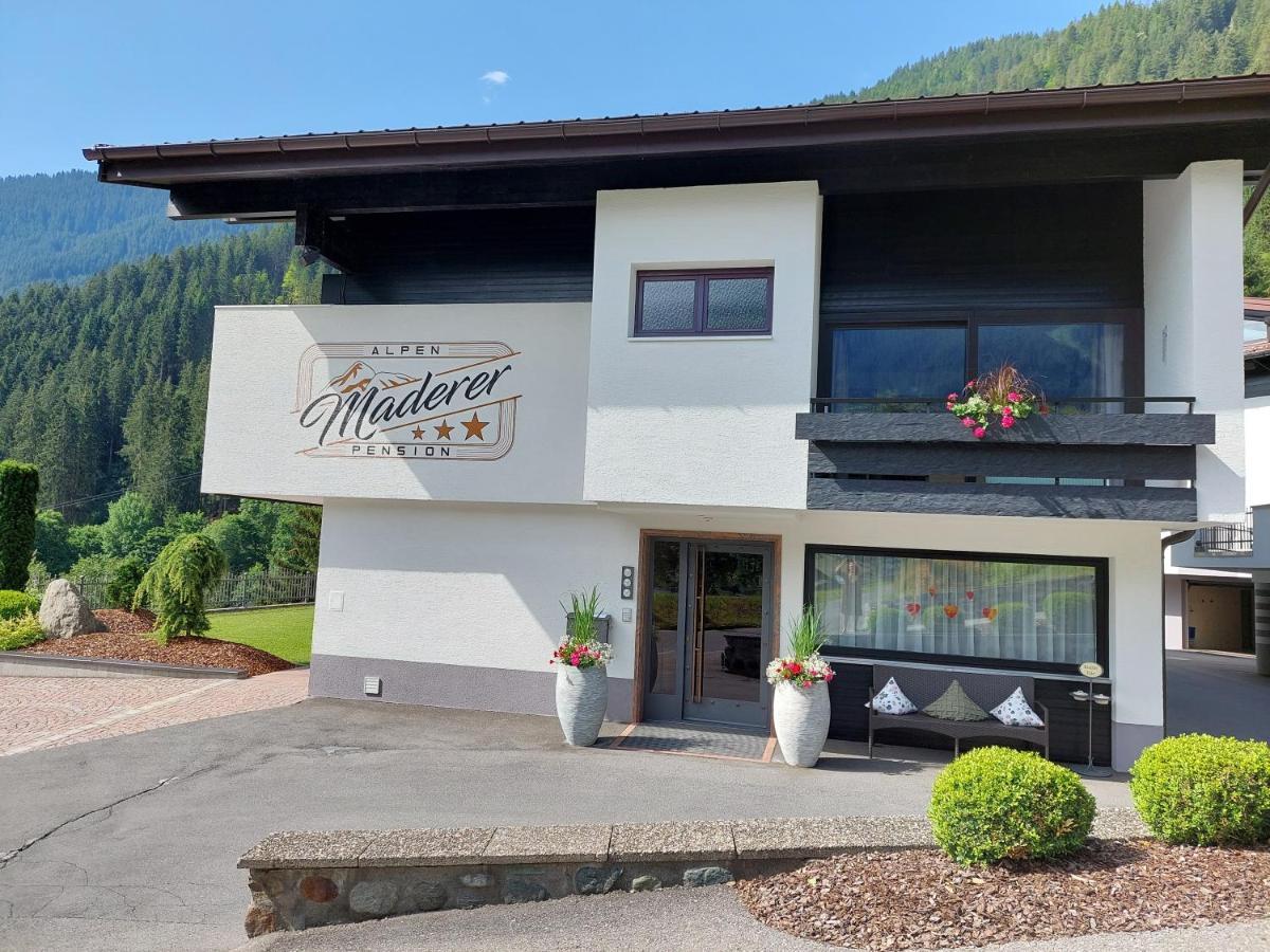 Alpenpension Maderer 사슈른 외부 사진